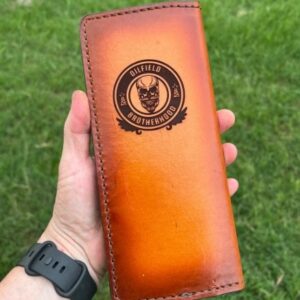 Leather Checkbook